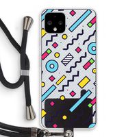 8-bit N°8: Pixel 4 Transparant Hoesje met koord