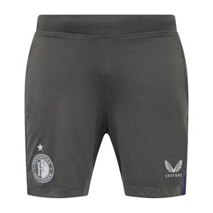 Castore Feyenoord Trainingsbroekje 2025-2026 Donkergrijs Wit