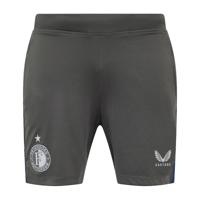 Castore Feyenoord Trainingsbroekje 2025-2026 Donkergrijs Wit