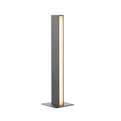 SLV Staande pilaar buitenlampH-Pol 1x15w - 3000K - 66cm antraciet - 232165
