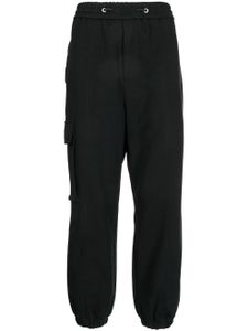 ZZERO BY SONGZIO pantalon de jogging à poches cargo - Noir