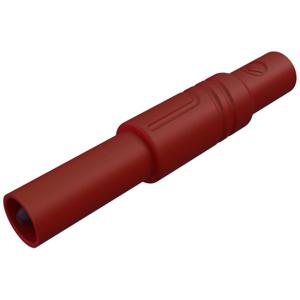 SKS Hirschmann LAS S G Veiligheids-lamellenstekker Stekker, recht Stift-Ø: 4 mm Rood 1 stuk(s)