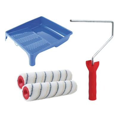 Sorex Verfrollers set - beugel - doseer verfbak - 2x anti spat rollers - 25cm breed - schilderen