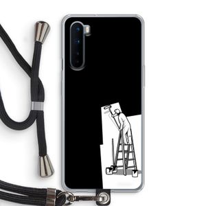 Musketon Painter: OnePlus Nord Transparant Hoesje met koord