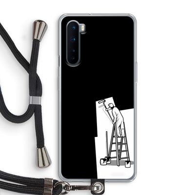 Musketon Painter: OnePlus Nord Transparant Hoesje met koord