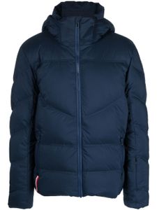 Rossignol veste matelassée à patch logo - Bleu