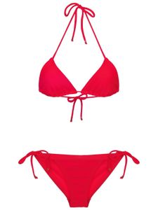 Amir Slama bikini à bonnets triangles - Rouge