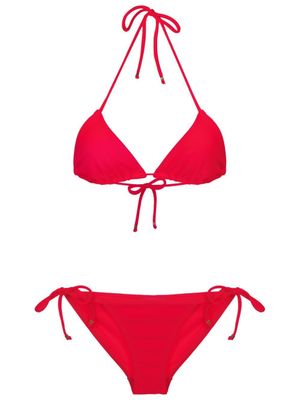 Amir Slama bikini à bonnets triangles - Rouge
