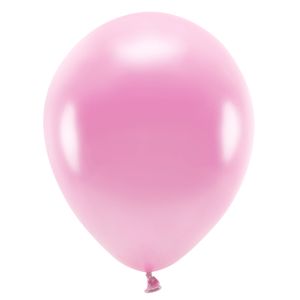 100x Lichtroze ballonnen 26 cm eco/biologisch afbreekbaar