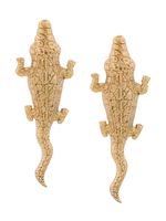 Natia X Lako boucle d'oreille Crocodile Natia x Lako médium - Métallisé
