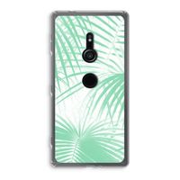 Palmbladeren: Sony Xperia XZ2 Transparant Hoesje Palmbladeren: Sony Xperia XZ2 Transparant Hoesje