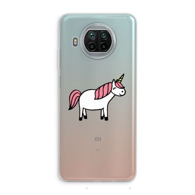 Eenhoorn: Xiaomi Mi 10T Lite 5G Transparant Hoesje
