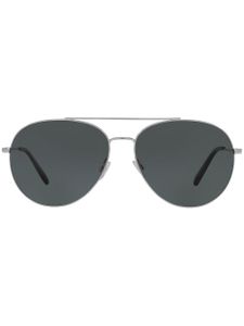 Oliver Peoples lunettes de soleil OV1286S Airdale à monture aviateur - Argent