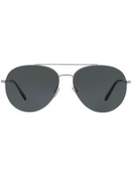 Oliver Peoples lunettes de soleil OV1286S Airdale à monture aviateur - Argent