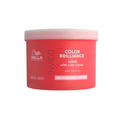 Wella Professionals Care Masker Professionals Invigo Color Brilliance Mask Fine 500ml | Voor Gekleurd Haar