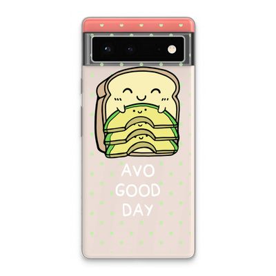 Avo Good Day: Google Pixel 6 Transparant Hoesje