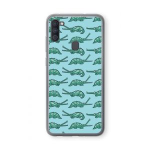 Kroko: Samsung Galaxy A11 Transparant Hoesje