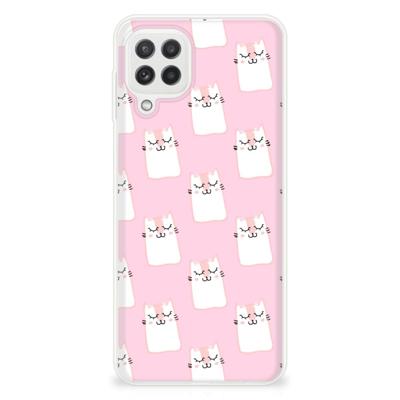 Samsung Galaxy A22 4G | M22 | TPU Hoesje | Sleeping Cats