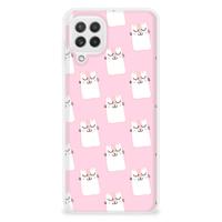 Samsung Galaxy A22 4G | M22 | TPU Hoesje | Sleeping Cats