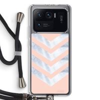 Marmeren pijlen: Xiaomi Mi 11 Ultra Transparant Hoesje met koord