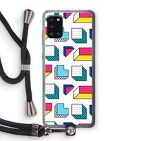 8-bit N°7: Samsung Galaxy A31 Transparant Hoesje met koord
