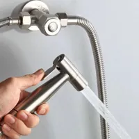 Toiletsproeier / Bidetkraan - RVS | Horizontale Sproei Toiletsproeier / Bidetkraan - RVS | Horizontale Sproei