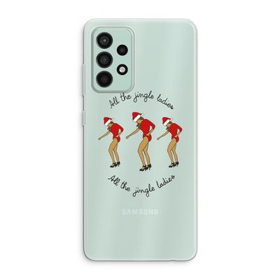 Jingle Ladies: Samsung Galaxy A52s 5G Transparant Hoesje