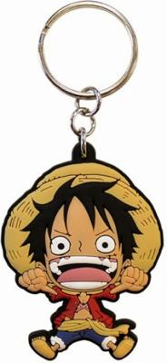 One Piece - Luffy Rubber Keychain