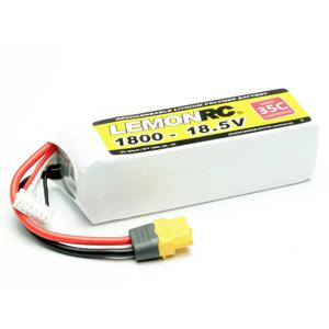 LemonRC LiPo accupack 18.5 V 1800 mAh Aantal cellen: 5 35 C Softcase XT60