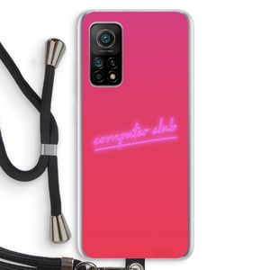 Vice Glow: Xiaomi Mi 10T 5G Transparant Hoesje met koord
