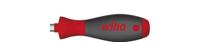 Wiha 28102 Schroevendraaier met bithouder SoftFinish magnetisch 1/4" 112 mm - 32160