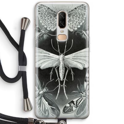 Haeckel Tineida: OnePlus 6 Transparant Hoesje met koord
