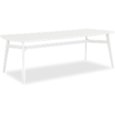 Lanterfant® Tuintafel Olivier - Aluminium - 6 personen - Wit Lanterfant® Tuintafel Olivier - Aluminium - 6 personen - Wit