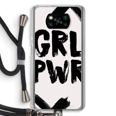 Girl Power #2: Xiaomi Poco X3 NFC Transparant Hoesje met koord