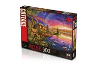 Lakeside Cabin Puzzel 500 Stukjes - thumbnail