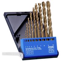 PFERD TOOLS 25298002 Metaal-spiraalboorset 10-delig 1 set(s)