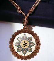 Ohm hanger touw ketting - Spirituele Sieraden en Edelstenen - Spiritueelboek.nl