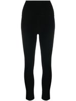 KHAITE pantalon court à taille haute - Noir