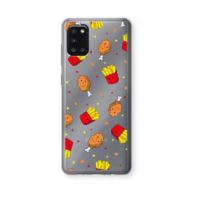 Chicken 'n Fries: Samsung Galaxy A31 Transparant Hoesje