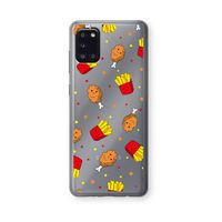 Chicken 'n Fries: Samsung Galaxy A31 Transparant Hoesje