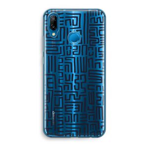 Moroccan Print: Huawei P20 Lite Transparant Hoesje
