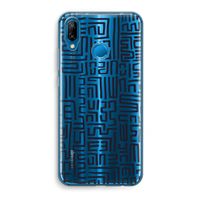 Moroccan Print: Huawei P20 Lite Transparant Hoesje