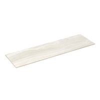 Saniclear White Travertin marmer toppaneel 121x46cm