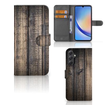 Samsung Galaxy A24 4G | Book Style Case | Steigerhout