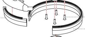 Carat BS-1252 Rubbers kompleet | XAM-6C57006C - XAM-6C57006C