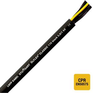 LAPP ÖLFLEX® CLASSIC BLACK 110 Stuurstroomkabel 5 G 1.50 mm² Zwart 1120311/1000 1000 m