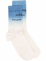 Iceberg x Kailand O. Morris chaussettes à effet dégradé - Tons neutres