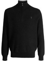 Polo Ralph Lauren sweat en serge à logo brodé - Gris