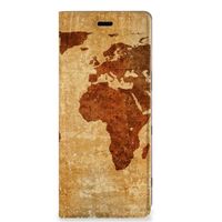 Sony Xperia 5 Book Cover Wereldkaart