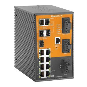 Weidmüller IE-SW-SL10M-7TX-3GC-LV Industrial Ethernet Switch 10 / 100 / 1000 MBit/s